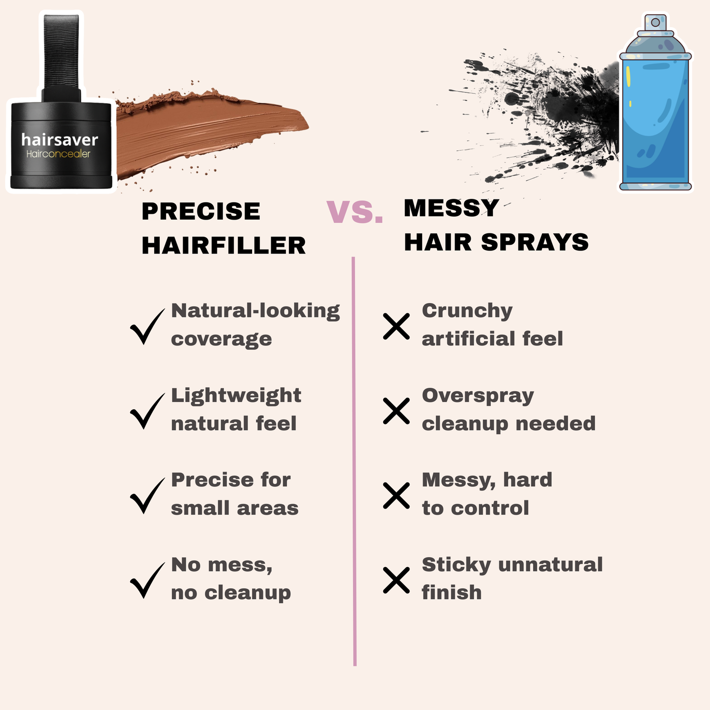 HairSaver - Brings your hair to life in seconds!