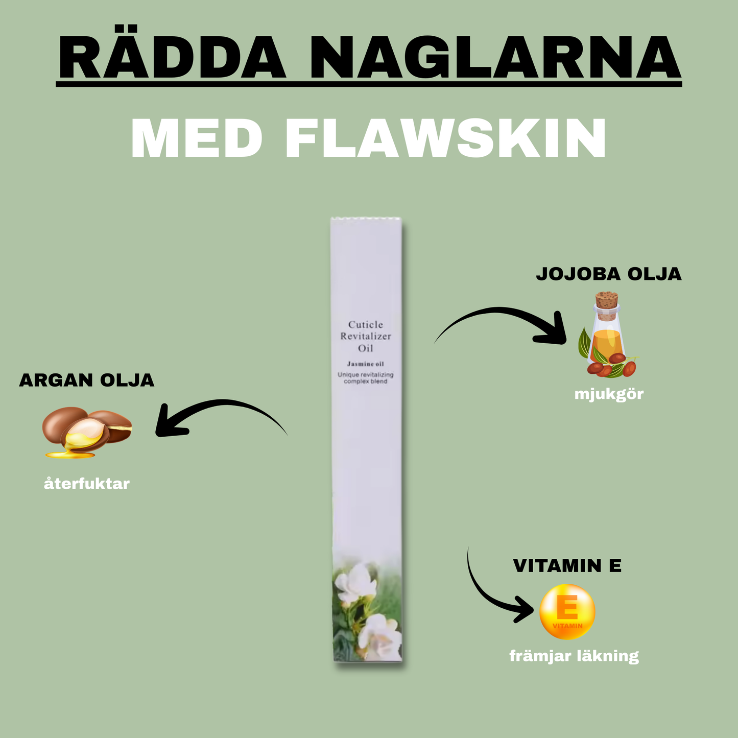 Nagel Stärkande Olja