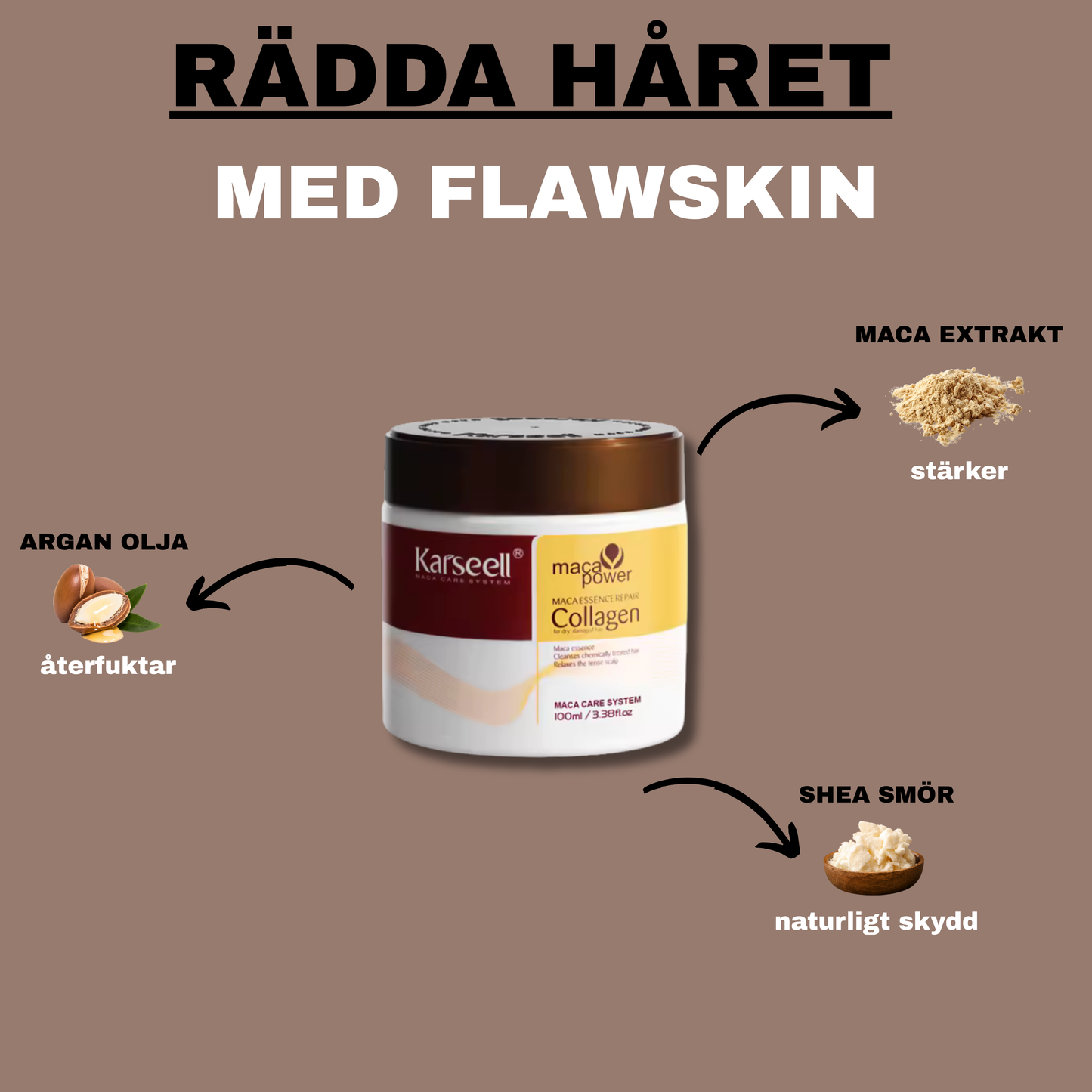 Hårmask