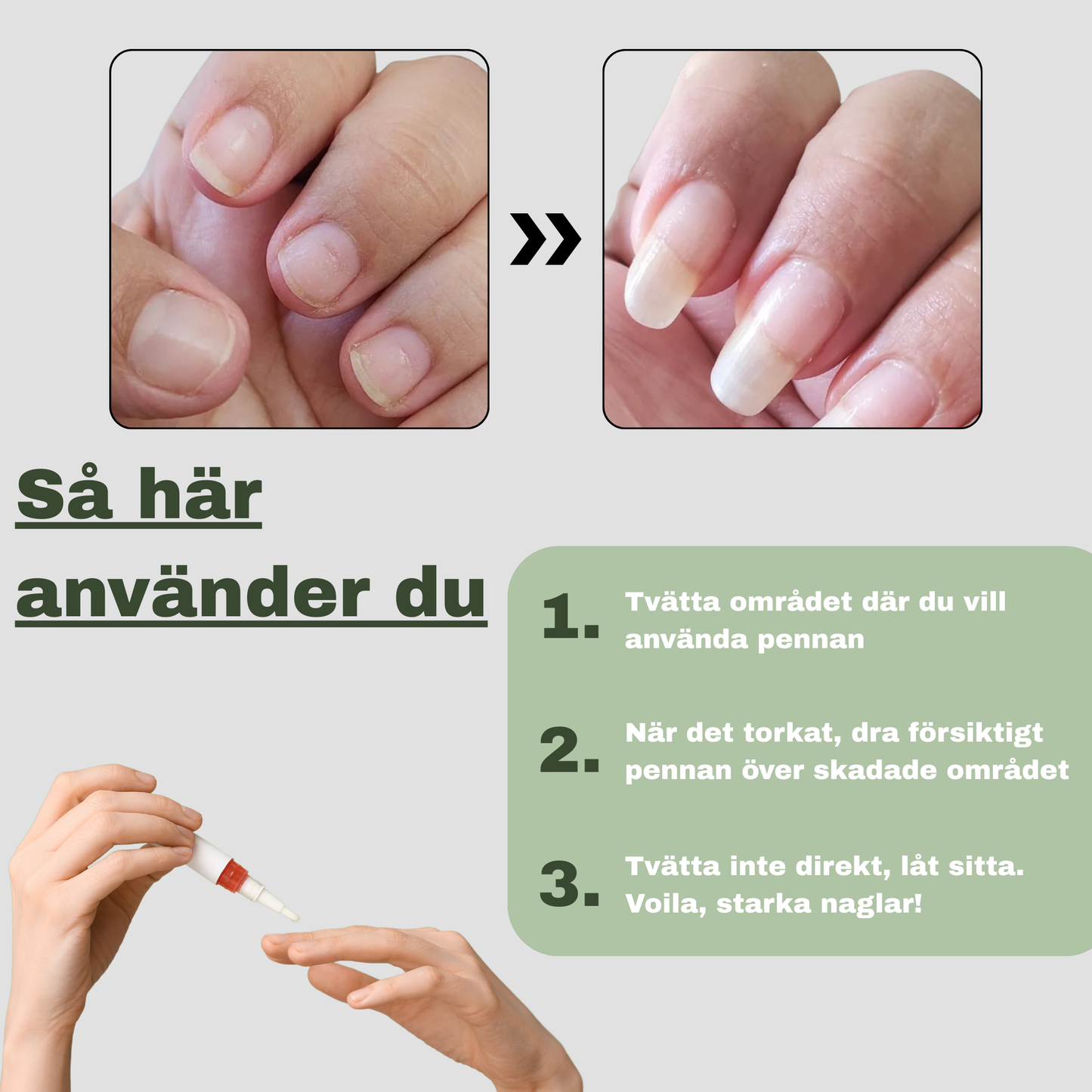 Nagel Stärkande Olja
