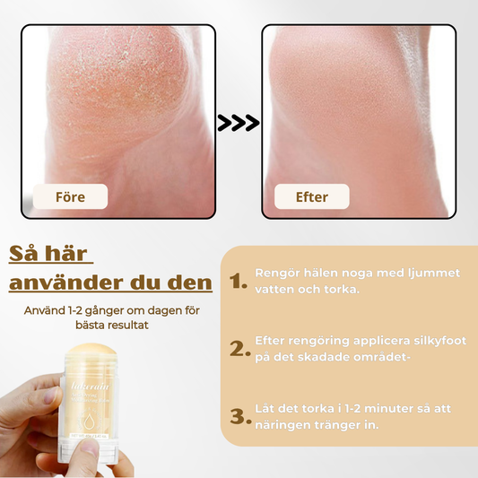 Silkyfoot - Salong Fötter utan dyra besök
