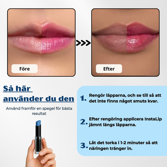 InstaLip - pH justerande läppstift